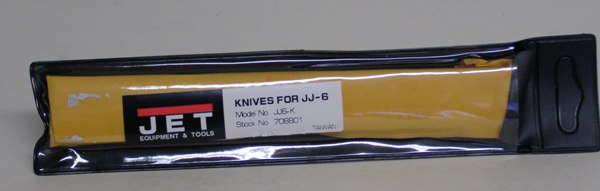 Jet 708801 JJ6-K Jointer Knives 6